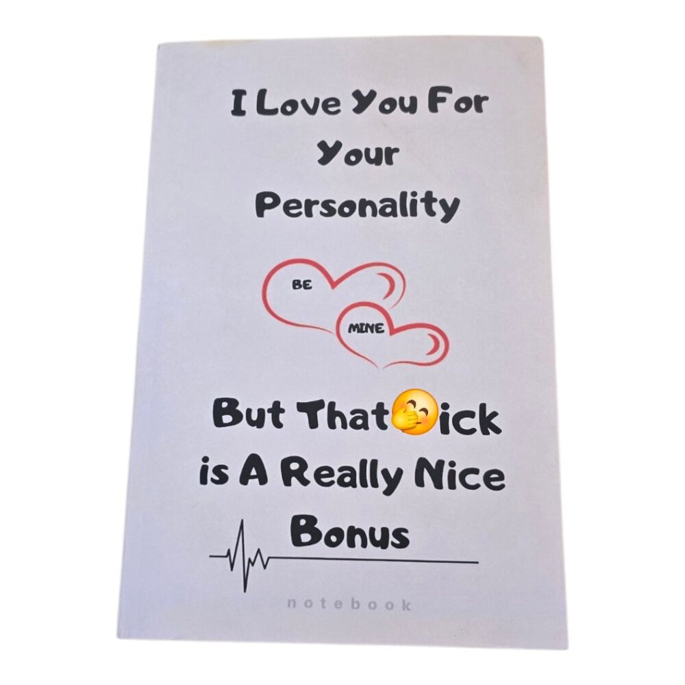 Novelty Suggestive Paperback Journal for that "Special Someone" NWOT